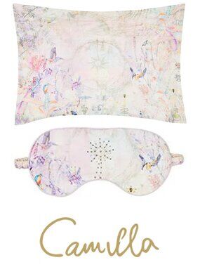Camilla Mermaid Milla Eye Mask and Pillowcase Set BNWT OS b135